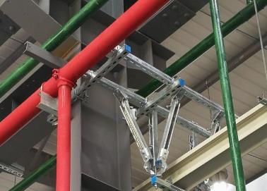 新疆该抗震支架的整体式支吊架结构协调性好